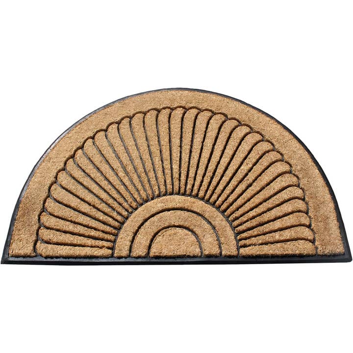 Paillassons floqués en fibre de coco naturelle A1 Home Collections, 36 x 72 pouces pour la vente par A1 home collections