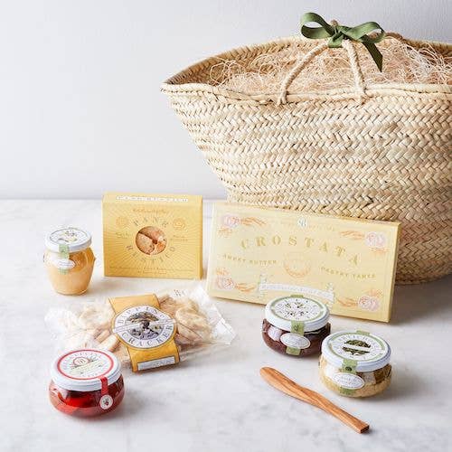 Bella Cucina – wholesale Matpresentkorg – ”O” Lista favorit Antipasti Party i en korg1