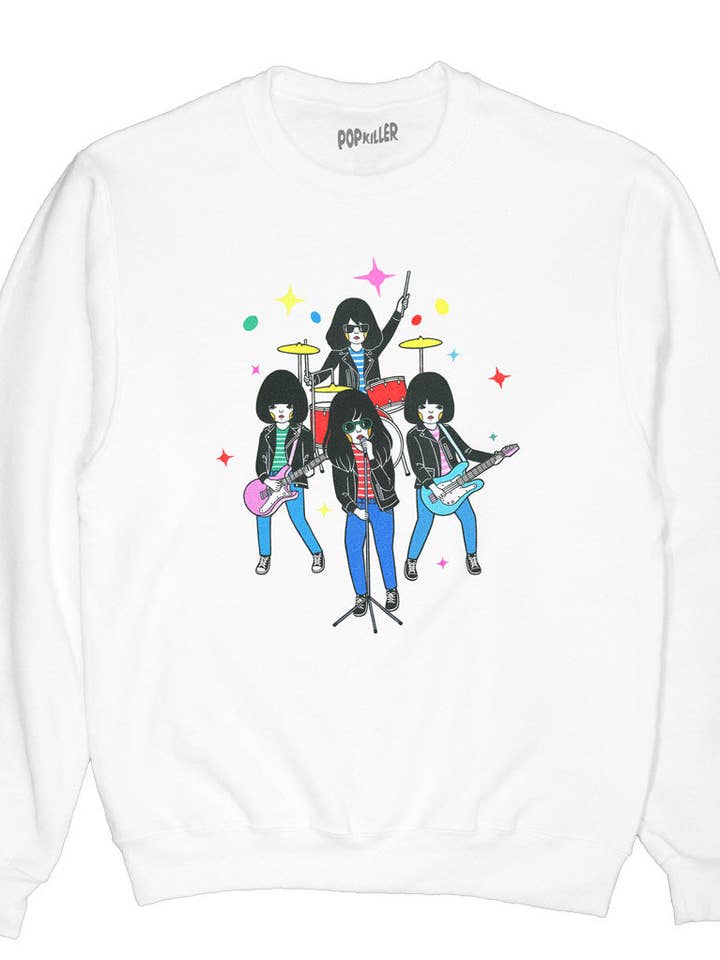 Popkiller Artist Series Naoshi Punk Rockers Sweatshirt för wholesale av Popkiller
