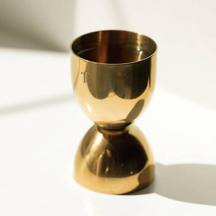 TEASPRESSA | LUXE Mixer Cube - Wholesale Jigger - Ergonomic Bell Shaped Cocktail Jigger