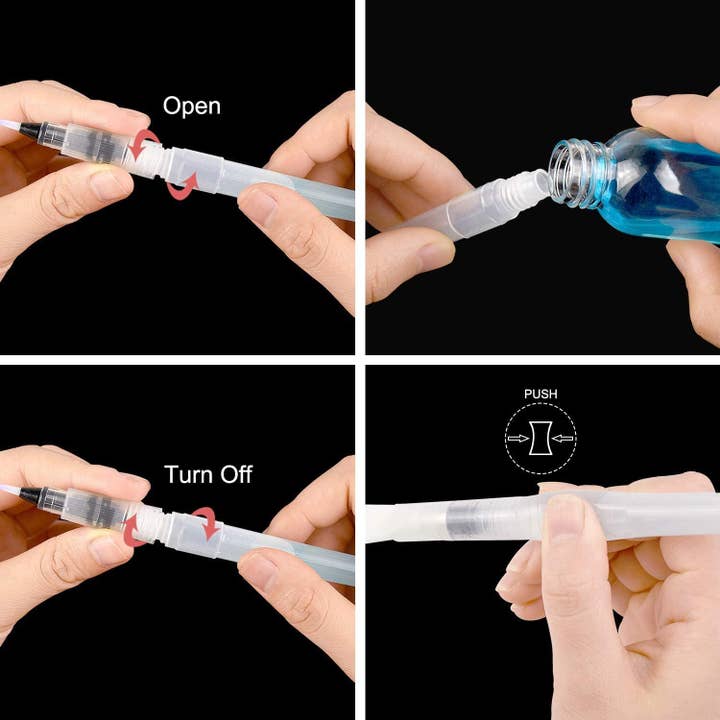 Pixiss - Wholesale Pen - PIXISS Refillable Blending Brushes Set of 61