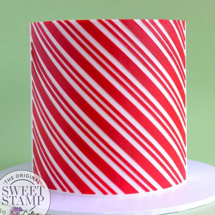 Sweet-Stamp - Wholesale Craft tool - SweetStamp Stencil - Candy Stripe0