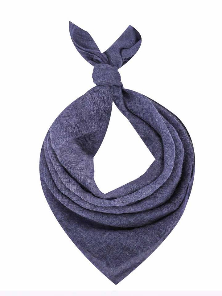 Bandana lisa con lavado piedra JC022625 para venta al por mayor de JC Sunny Fashion