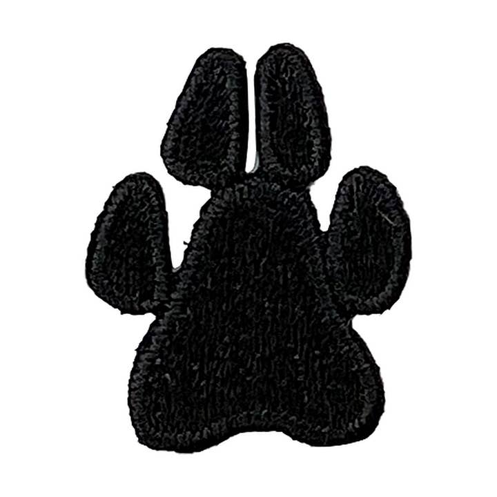 1" Svart Tassaravtryck, Broderat, Påstrykbart Märke för wholesale av Wholesale Applique