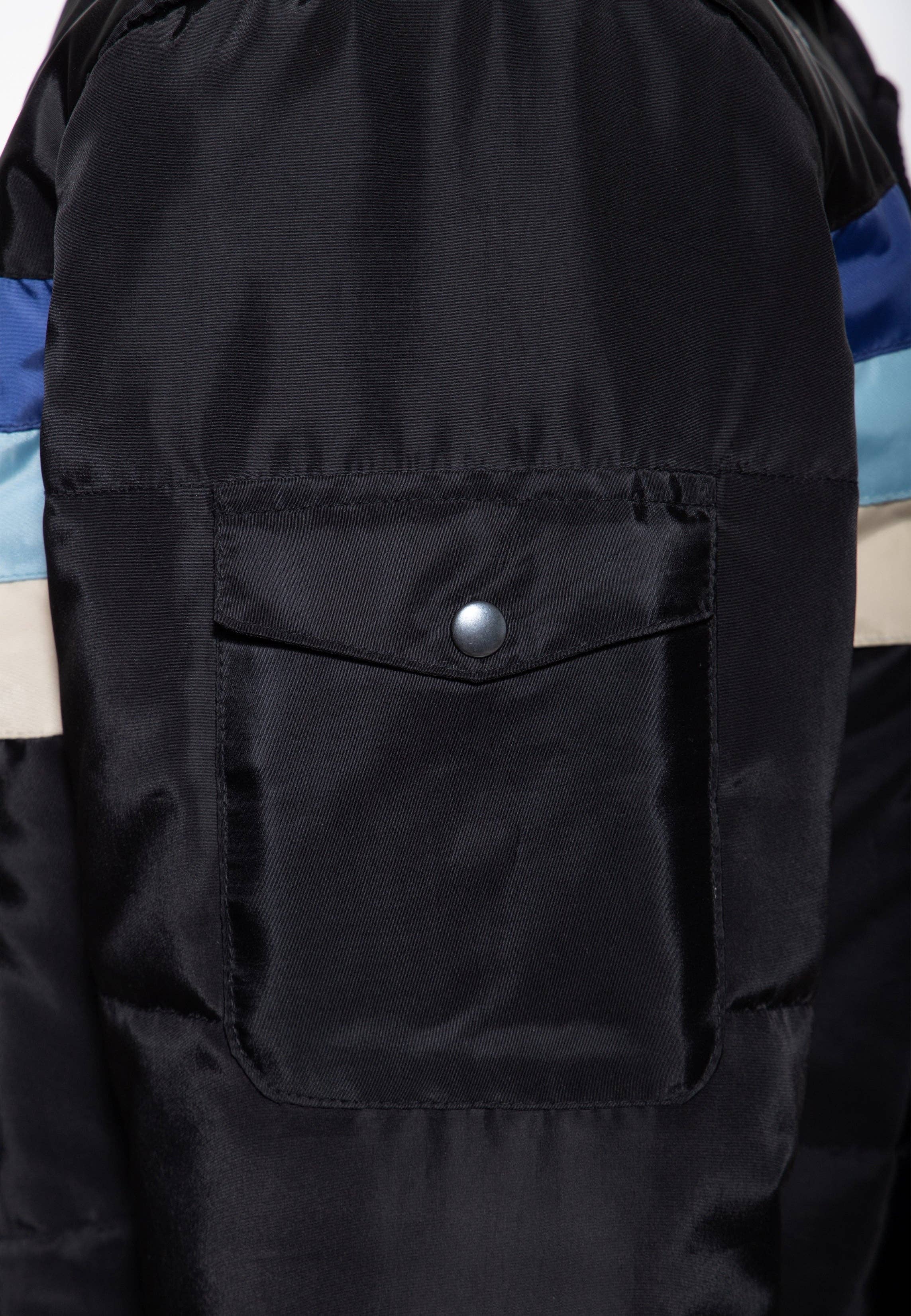 anthracite Winter Jacket "Motor Traveller" for wholesale on Faire8