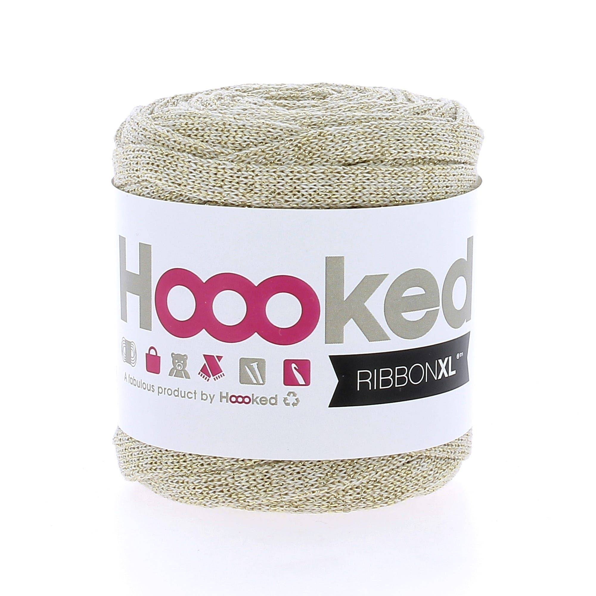 Hoooked Yarns – wholesale Yarn – Ribbon XL Lurex17