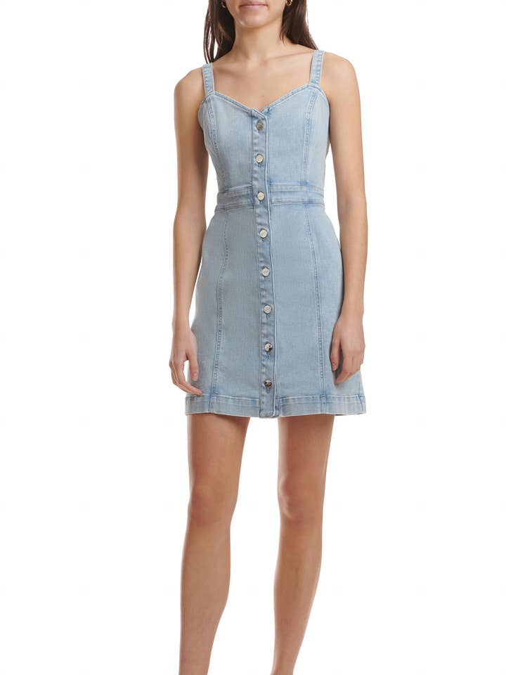 Sleeveless Button Up Dress for wholesale by Jen7