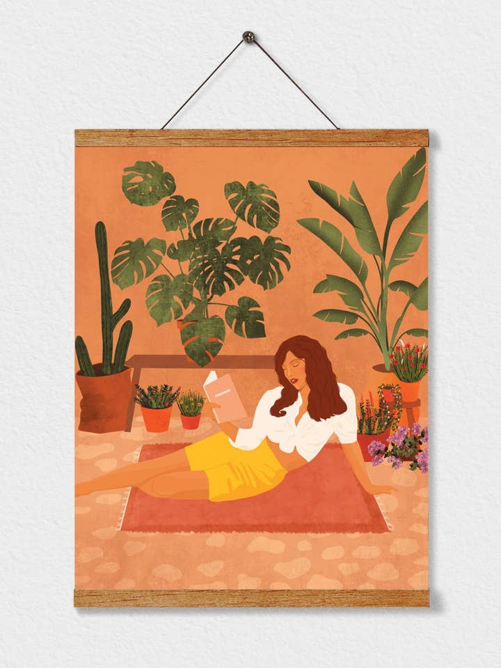 Melissa Kunsttryk for engroshandel hos Illustrations Its Funny Howww Inc