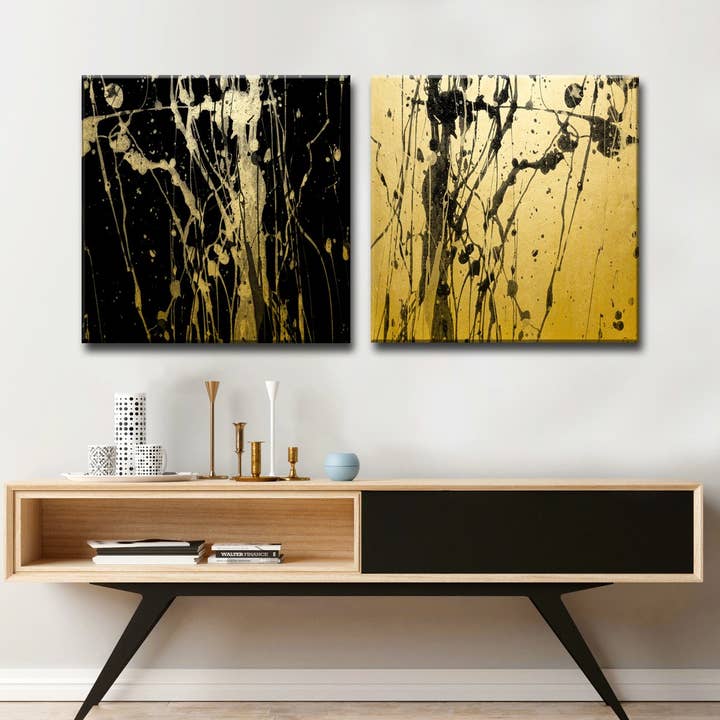 Ready2Hangart Toile enveloppée « Surge I/II » 2 pièces mur D ? ©cor pour la vente par Ready2hangart, Inc.