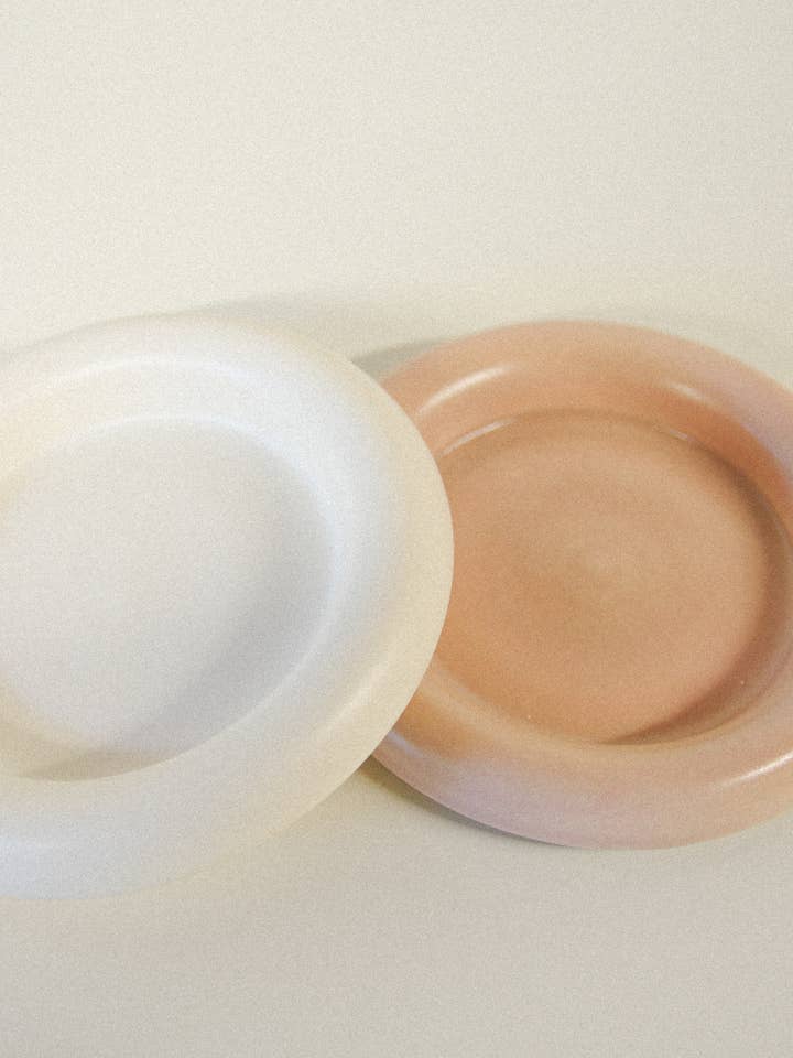 Bubble dessert/snack plates for wholesale by Lilas Clayground