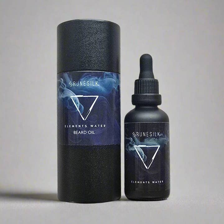 Elements Water Skægolie - 50ml af RUNESILK for engroshandel hos RUNESILK
