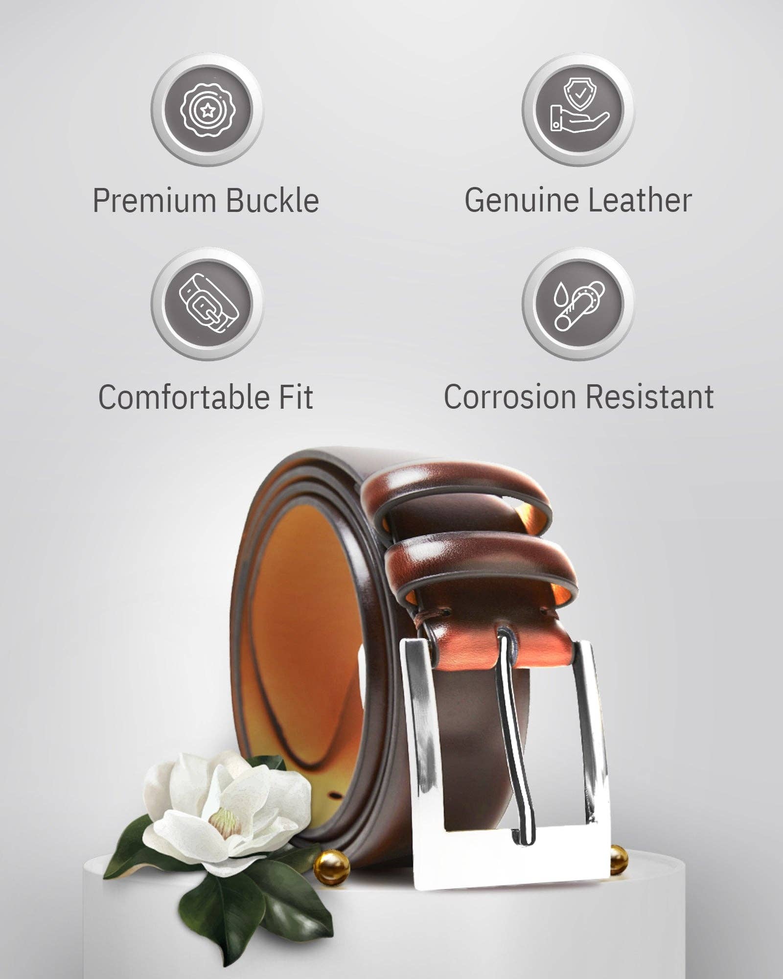 Access Denied Accessories - Wholesale Belt - Men's - Genuine Leather Dress Belts For Men - Mens Belt For Suits13