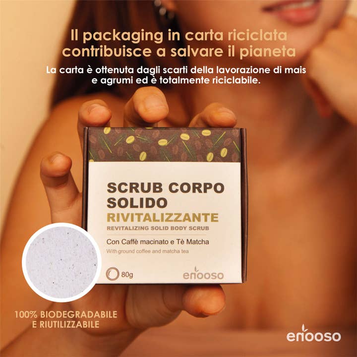 Enooso - Wholesale Body Scrub/Exfoliant - Revitalizing Solid Body Scrub5