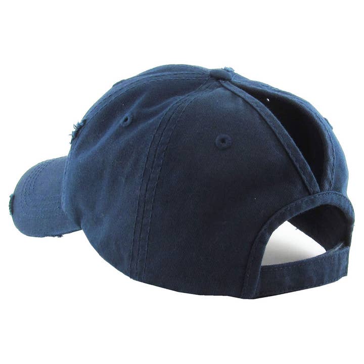 Sensibling Corp. - Wholesale Baseball cap – Women's - Vintage Ponytail Baseball Cap24