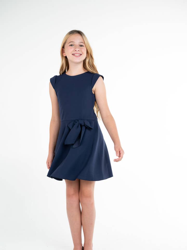 Tami I Navy I Final Sale for wholesale by Zoe Ltd