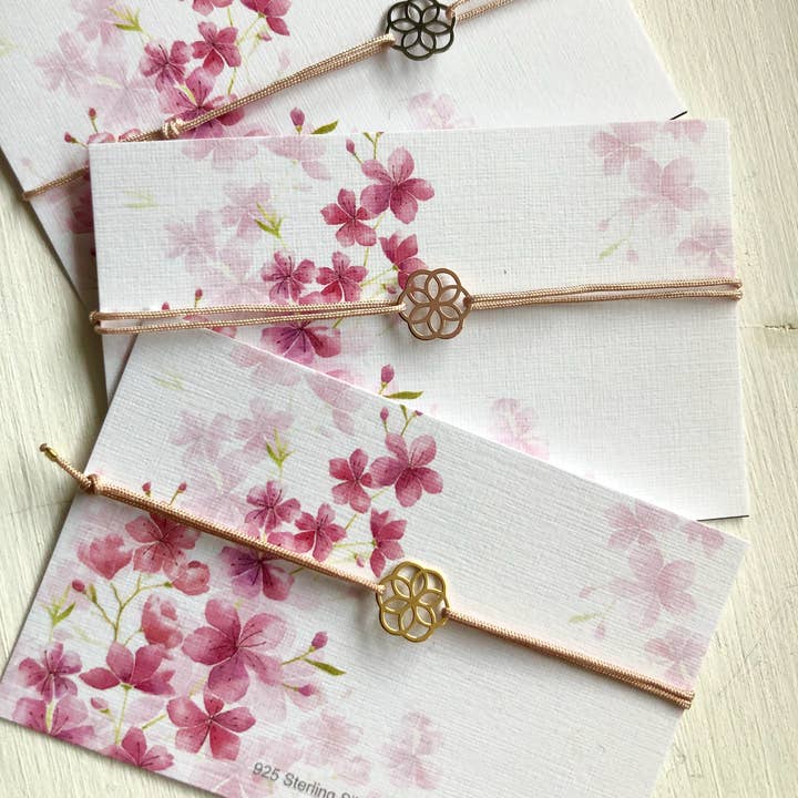 Lou Marie - Wholesale Charm/Dangle Bracelet - Flower of Life mini bracelet 925 sterling silver1