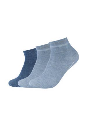 Unisex CA-blød kvartal 3p - Denim Mel. for engroshandel hos camano