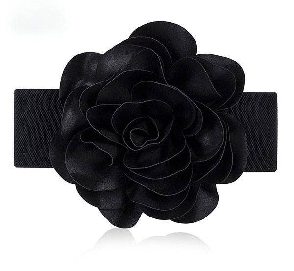 Productseeker - Wholesale Belt - Women's - BELT-1 Elegant White Floral Dress Belt - Fashion Accessory2