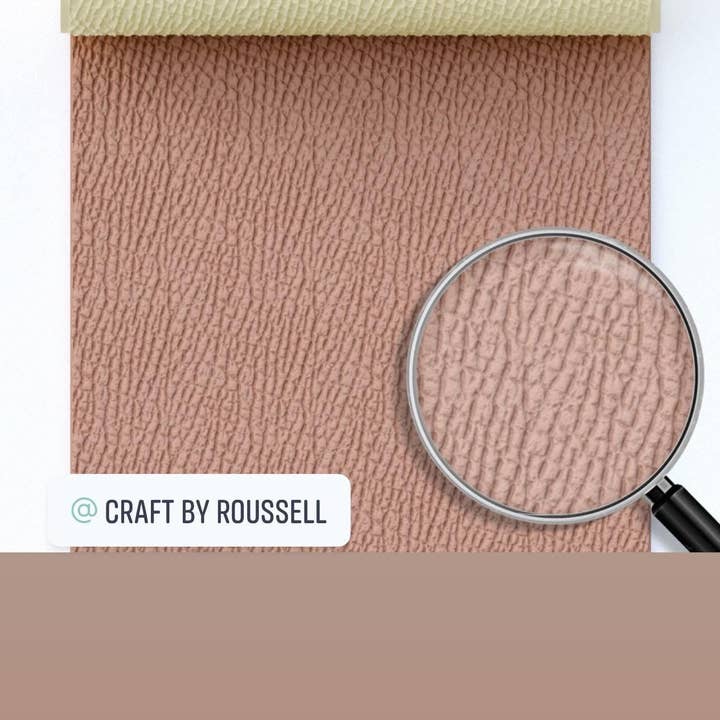 Lederstrukturierte Rolle #A für den Großhandel von Roussell Prints and Demand LLC