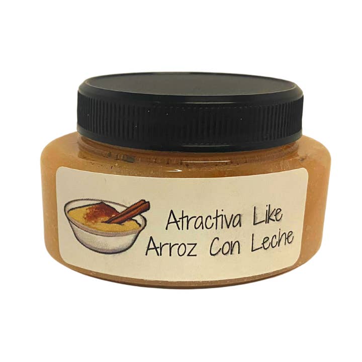 Atractiva Like Arroz Con Leche Sugar Body Scrub for wholesale by Bubble Bee Soapery