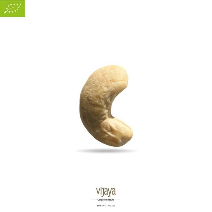 VIJAYA - SAS J.L. BOYERE - Wholesale Nuts - Whole Cashew Nuts-Vietnam-W320 - 250g- Organic* & Fair Trade1
