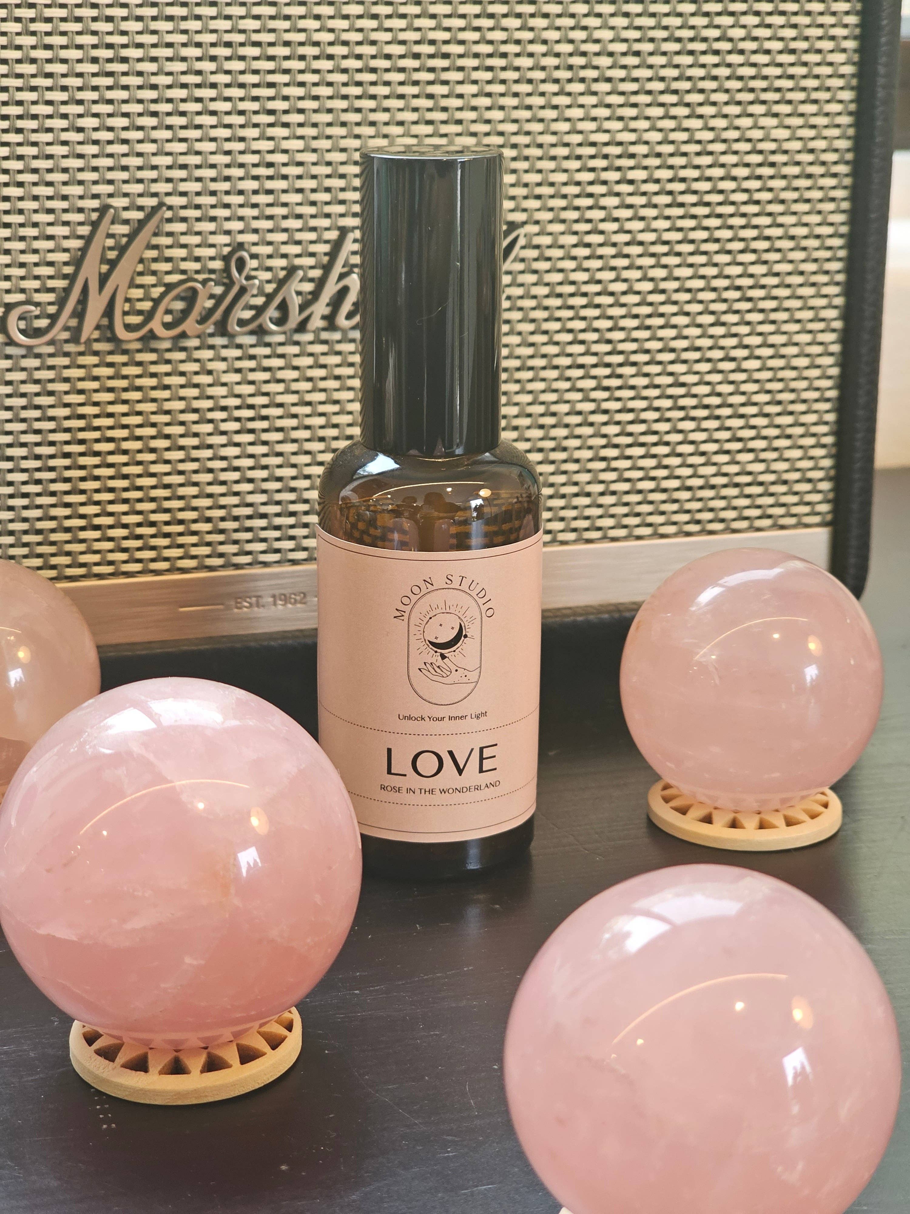 Moon Rituals - Wholesale Room & linen spray - Love Spray Infused with Rose Quartz - Rose in the Wonderland Scent - Hand Poured in Sydney, Australia3