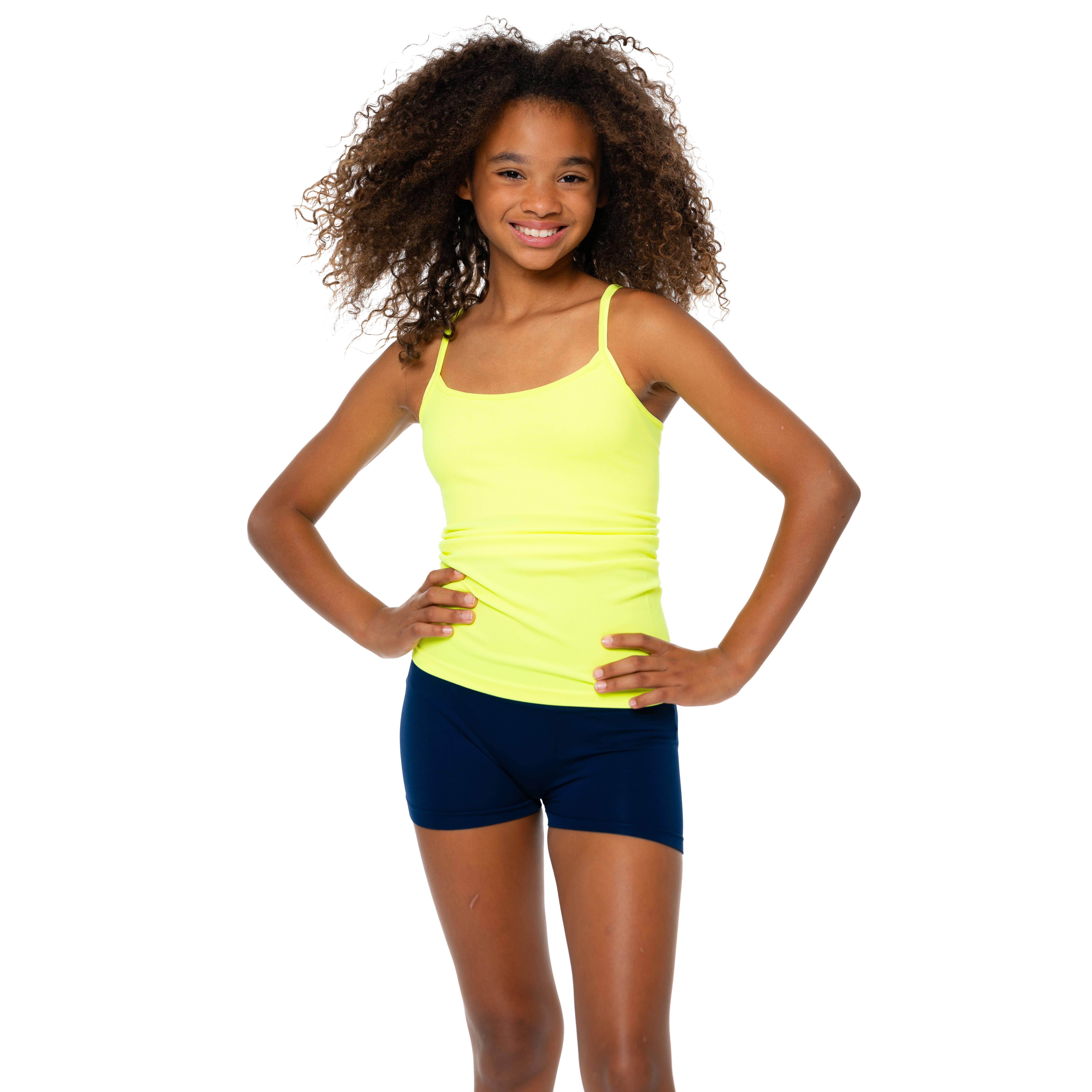 Malibu Sugar - Wholesale Shorts - Kids - Solid Boy Shorts Girls 10-14 One Size 8