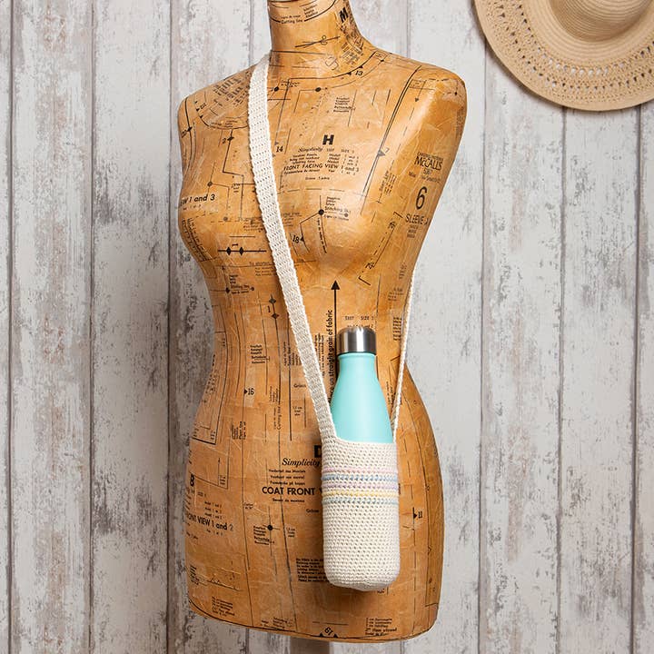 Bottle Holder Easy Crochet Kit for wholesale by Wool Couture Company