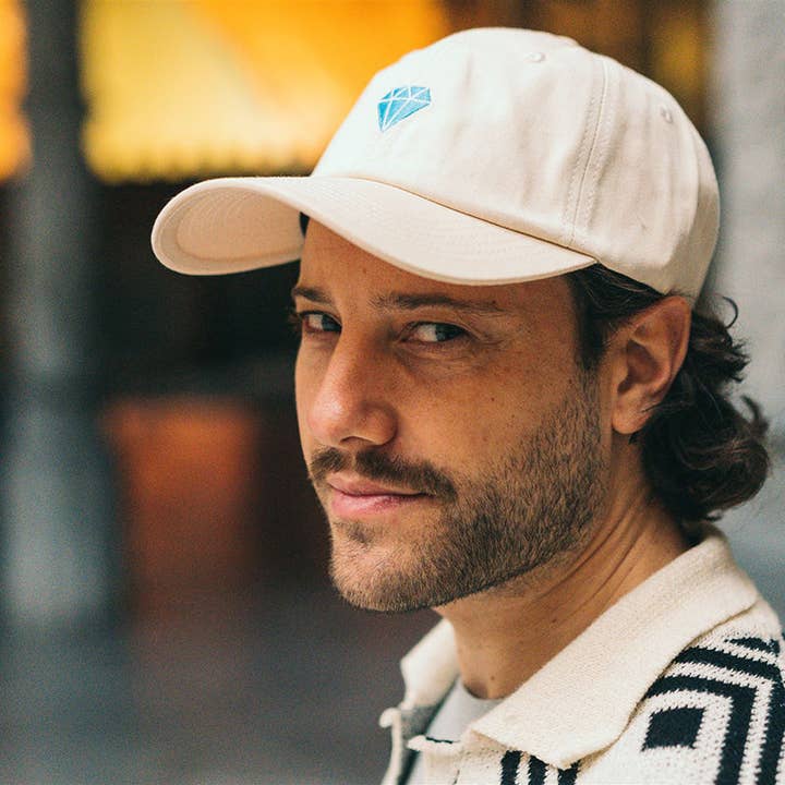 Diamond - Beige Baseball Cap for wholesale on Faire4