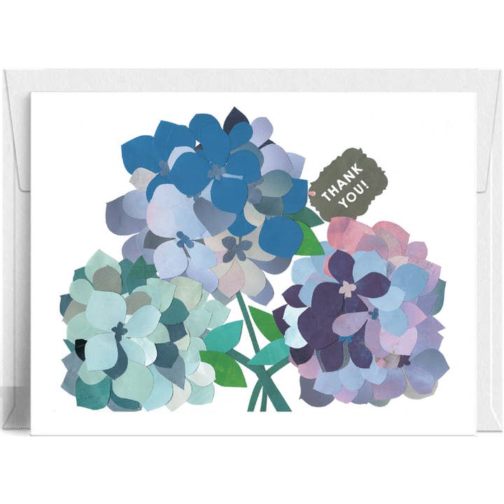 "Hydrangea Thank You" – Elegante Paquete Floral de 8 para venta al por mayor de Lilybart LLC