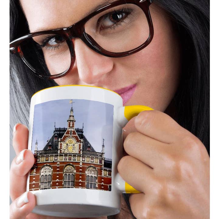 3dRose - Wholesale Coffee Mug - 3dRose, Netherlands, Amsterdam. Amsterdam Central Station., Mug1