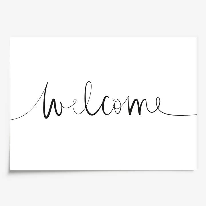 Tales by Jen - Wholesale Poster - poster 'Welcome'1