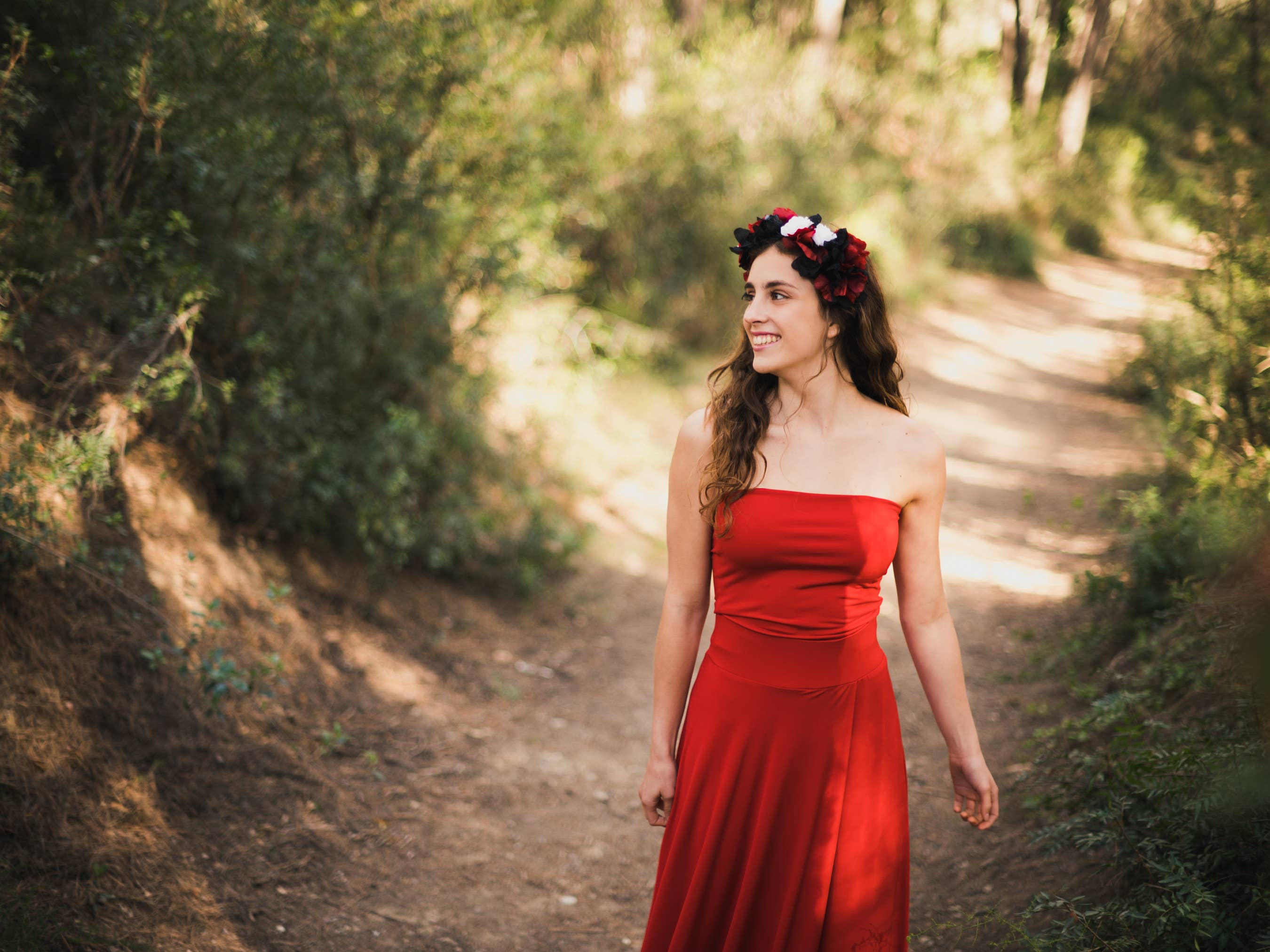 CEYLAN BCN - Vendita all'ingrosso Camicetta - Donna - Top a fascia in jersey satinato semilucido morbido - Taglia Unique & Curvy7