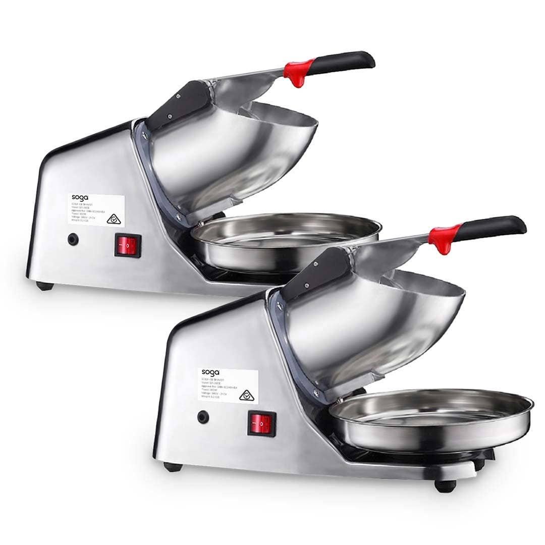SOGA International Pty Ltd - Wholesale Kitchen appliance - SOGA 2x Commercial 300W Dual Blade Electric Ice Shaver Machine Smoothie Maker0