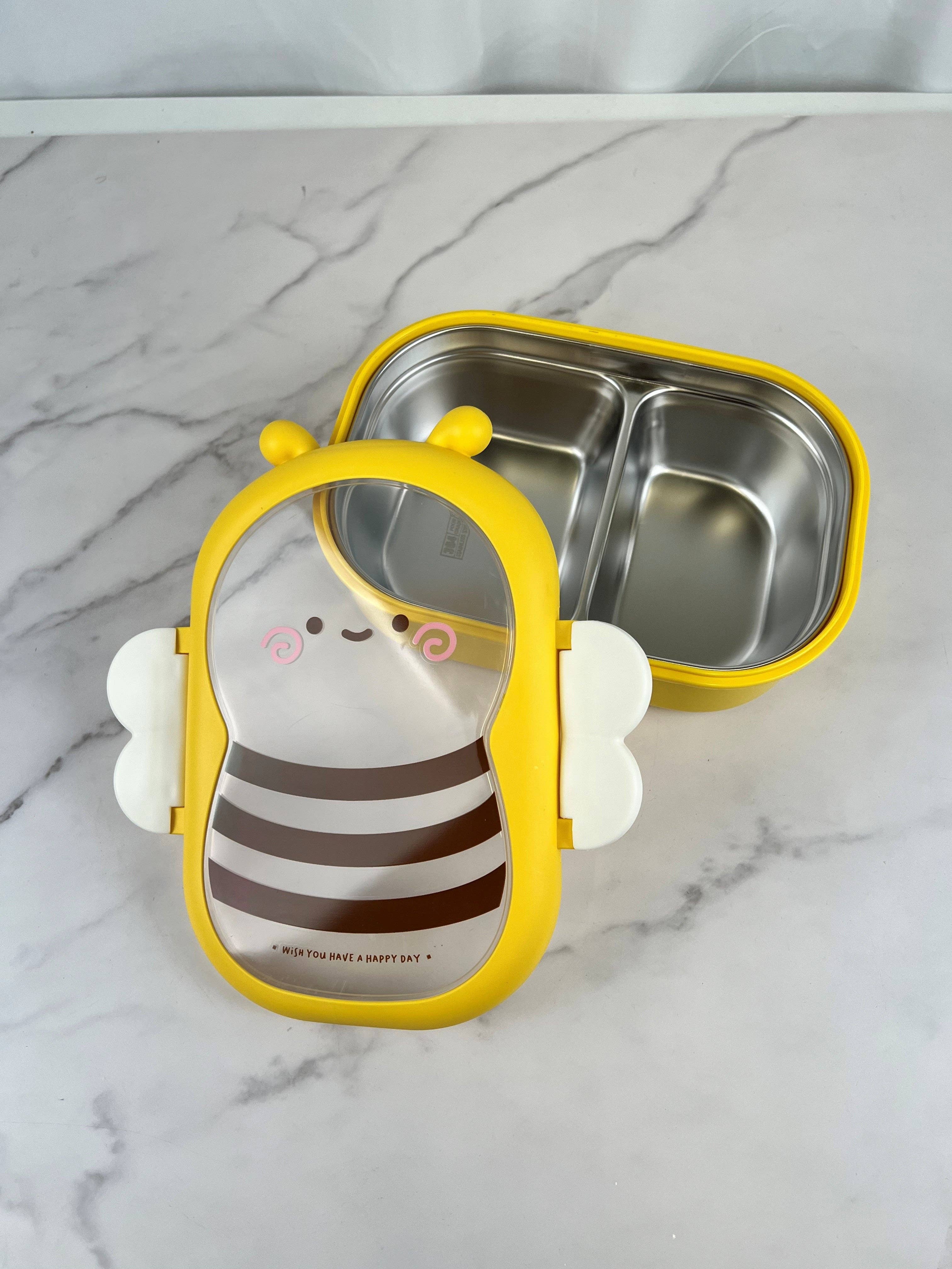Urban Tokyo - Wholesale Lunch Bag/Box - Kids - Honey Bee Lunch Box with Stainless Steel Interior Lining (1/30)3