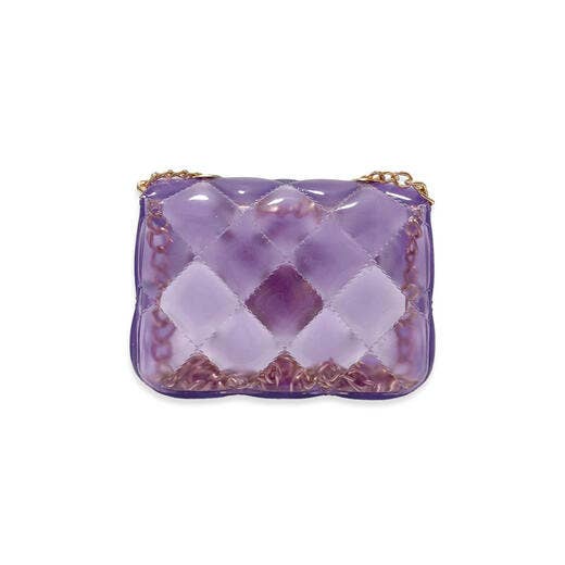 Doe a Dear - Wholesale Crossbody Bag - Kids - P30 B3001 Rhinestone Stud Quilted Jelly Purse (4 Colors)18