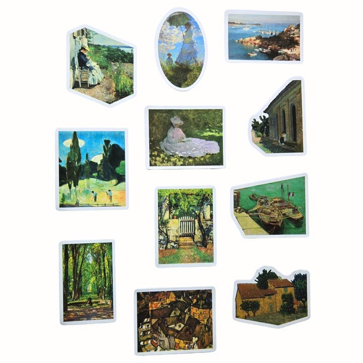 Fiona Accessories - Wholesale Sticker - Art Stickers for Museum Gift Shops, Famous Artists Painting6