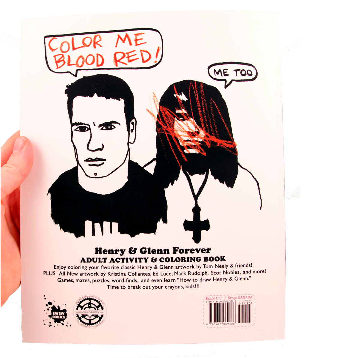 Microcosm Publishing & Distribution - Venta al por mayor Libro para colorear y cuaderno de actividades - Adultos - Henry & Glenn - Libro para colorear y actividades para adultos6