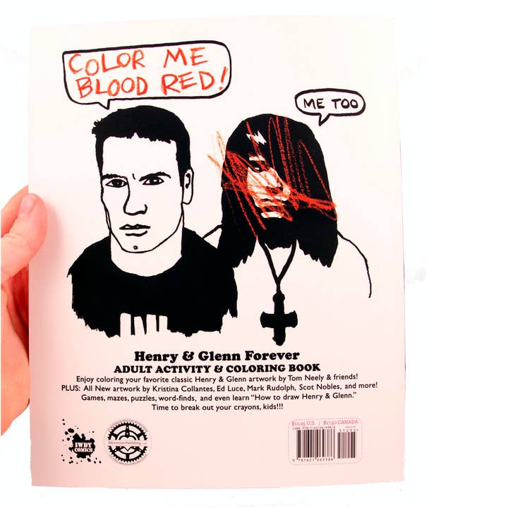 Microcosm Publishing & Distribution - Venta al por mayor Libro para colorear y cuaderno de actividades - Adultos - Henry & Glenn - Libro para colorear y actividades para adultos6