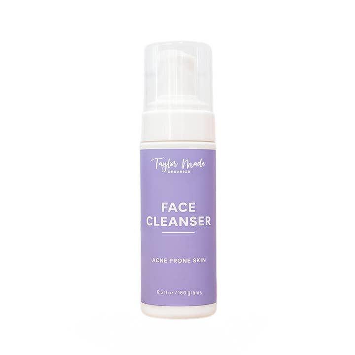 Acne Foaming Face Cleanser – Aloe & Essential Oils SF for wholesale by Taylor Made Organics