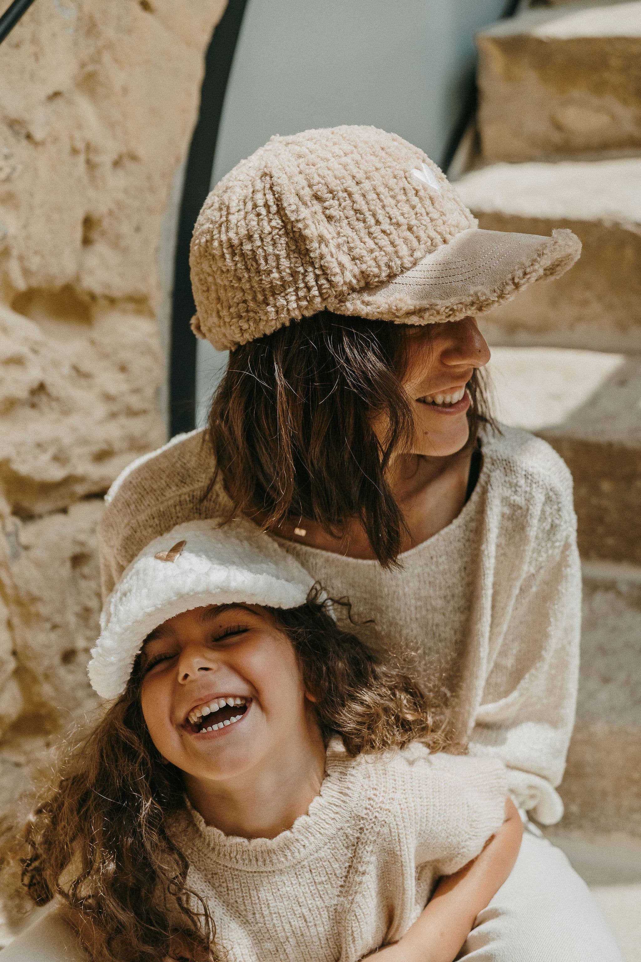 Zakuw - Wholesale Baseball Cap - Kids - Mid-season LOVE matchy matchy cap - beige1