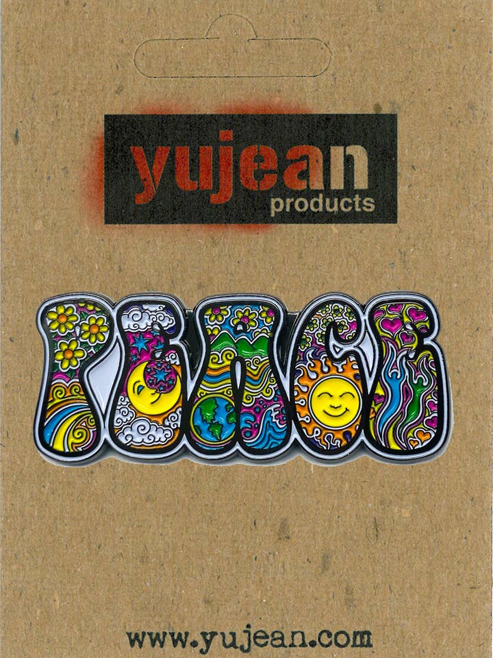 Dan Morris Peace Enamel Pin - E1182 for wholesale by Yujean