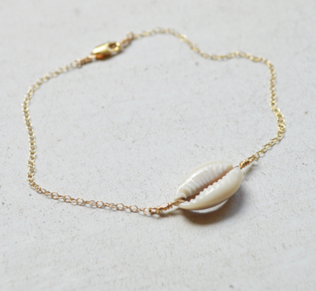 Salty But Sweet – Pulseira de tornozelo por atacado – Tornozeleira Cowrie Shell5