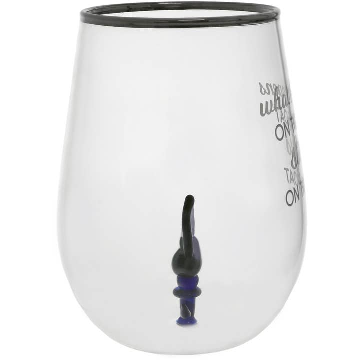 Pavilion - Wholesale Wine Glass - On The Boat - Sailboat - 19 oz. Stemless Wine Glass5
