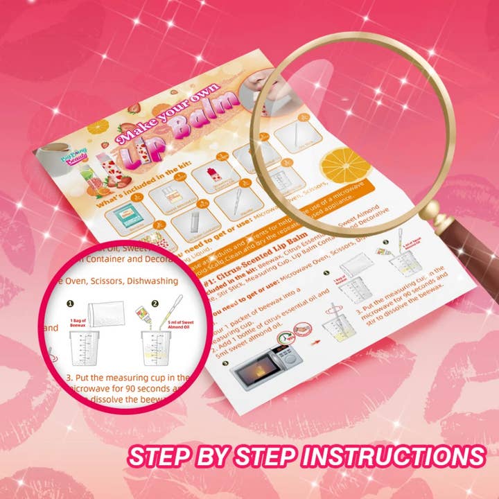 AlexisandGreenberg – Engroshandel DIY-hobbysæt – Børn – EN&G Lav dit eget læbepomadesæt med æteriske olier5