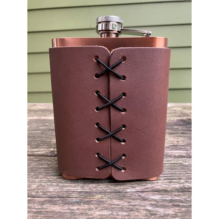Jimmyrockit - Wholesale Flask - Leather Flask - Georgia Football1