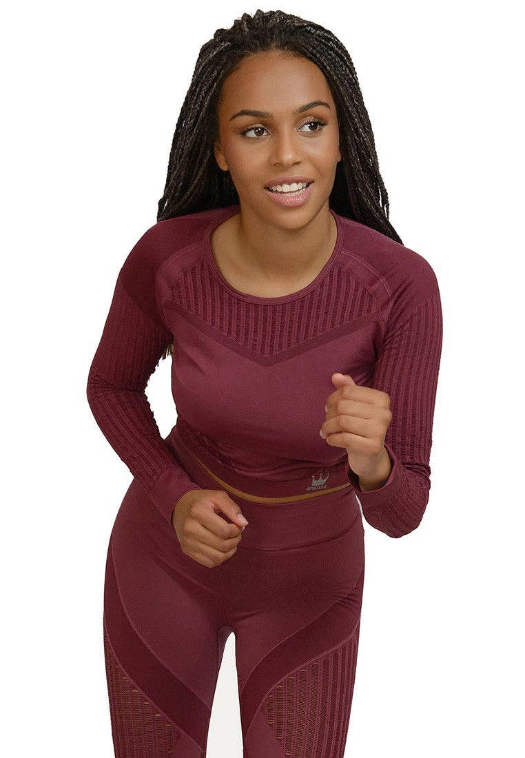 Anaissa - Wholesale Athletic Top - Women's - Seamless 3D sports top, Alisha0
