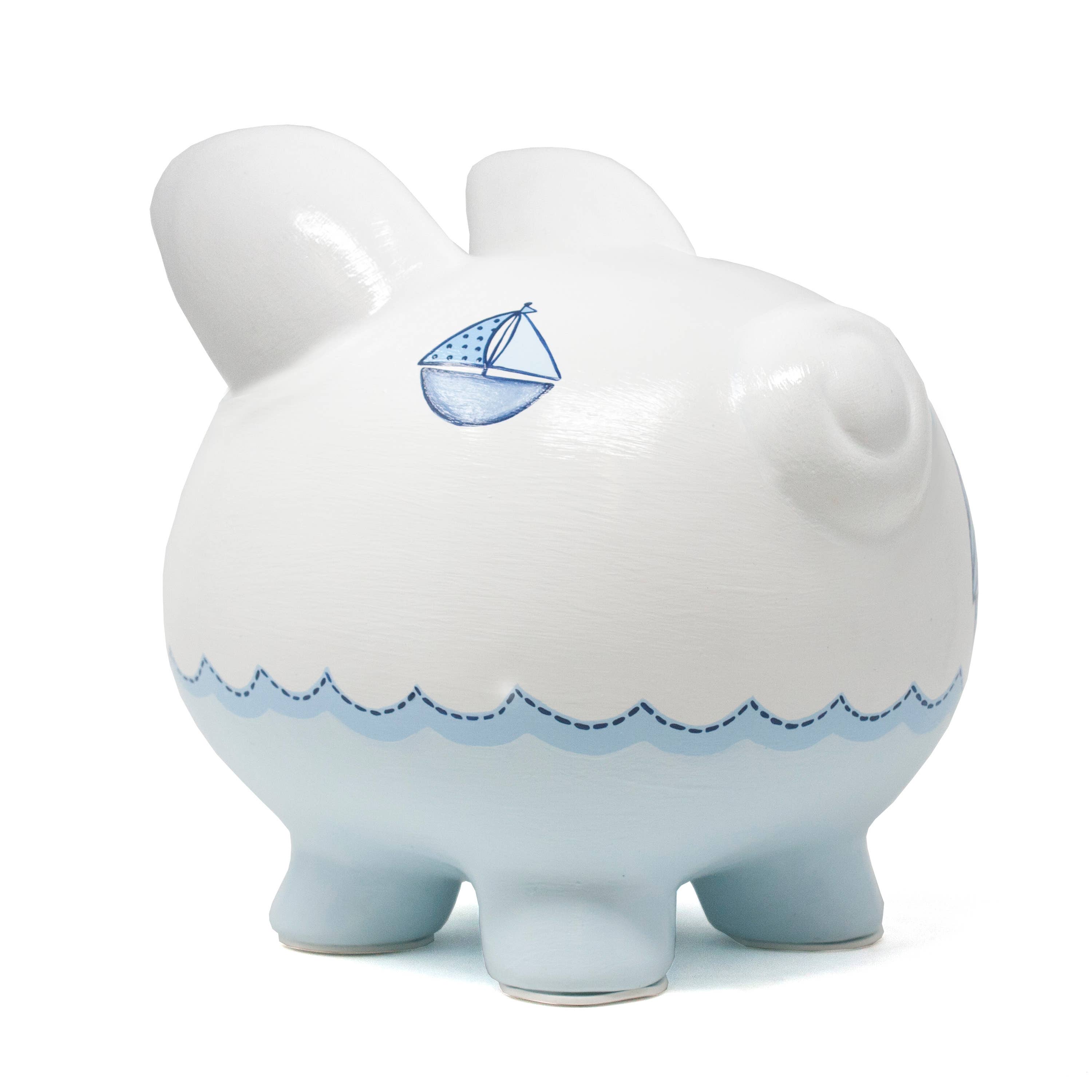 Child To Cherish® - Wholesale Money/Piggy Bank - Kids & Baby - Triple Sailboat Piggy Bank5