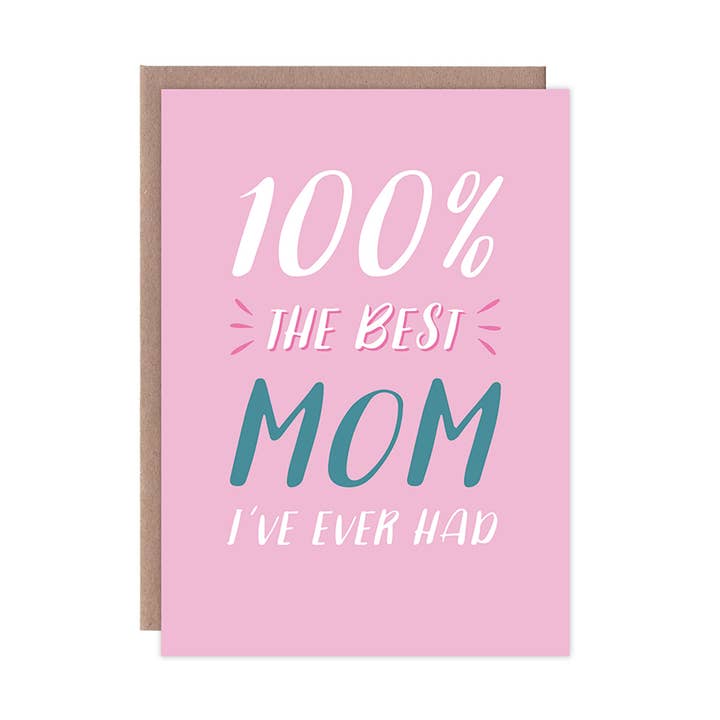 100% Best Mom Ever for wholesale by Whylime Design