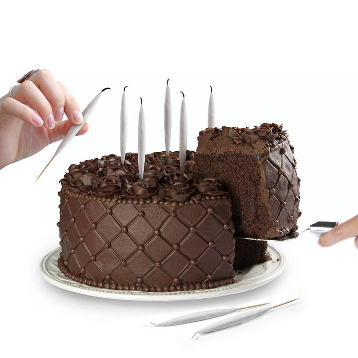 Fred & Friends - Wholesale Cake Candle - LIT! - Joint Birthday Candles - Set of 61